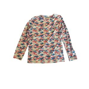 Magellan Outdoors Fish Gear Moisture‎ Wicking Camo Long Sleeve Shirt L